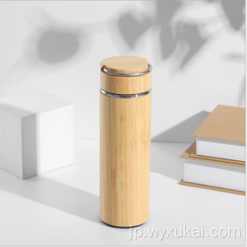ホット製品竹ステンレス鋼の水筒